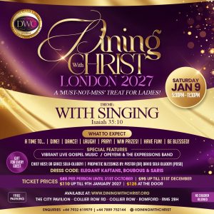 Dining With Christ London 2027